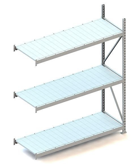 Meta MINI-RACK AR 2200x1800x650 mm, verzinkt, mit Stahlpaneele, Bodenanzahl: 3, 20051238