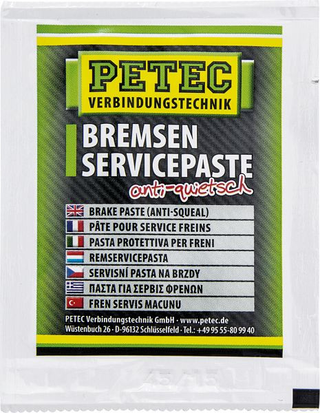 Petec Bremsen Service Paste 5g, VE: 10 Stück, 94405