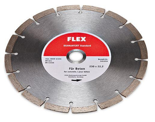 FLEX Diamantjet - Diamanttrennscheibe Standard Beton D-TCS S 230x22,2, 349054