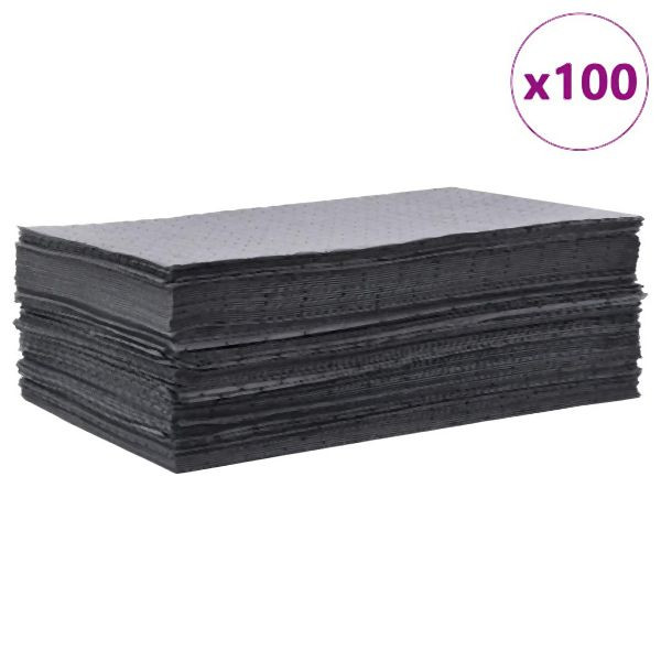 vidaXL Ölbindetücher 100 Stück Grau 40x50 cm Abmessung, 4104710