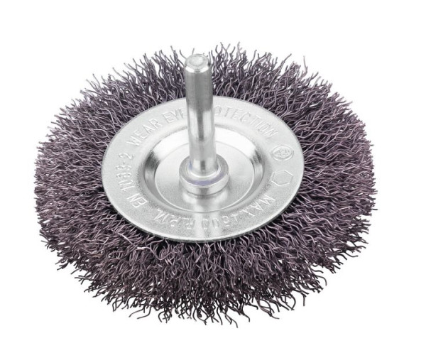 HiKOKI Stahldraht-Rundbürste 75x0,3 mm / 6 mm, Stahl, gewellt, 751320