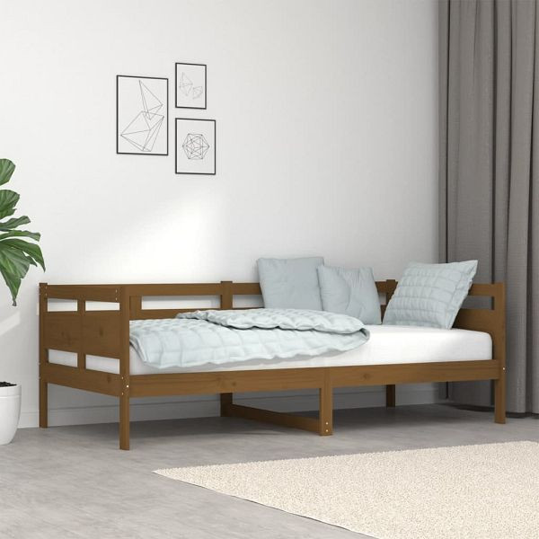 vidaXL Tagesbett Honigbraun Massivholz Kiefer 90x190 cm, 820310