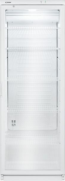 Bomann Glastür-Kühlschrank KSG 239.1 weiß, 320L, 744 kWh/Jahr, 723910