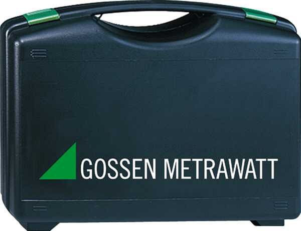 Gossen Metrawatt Hartschalenkoffer beidseitig mit Schaumstoffeinlage, Z113E