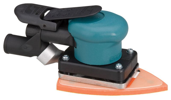 Dynabrade 99 mm B x 143 mm L (3-7/8 x 5-5/8) Dynabug II Schwingschleifer für Zentralabsaugung, 58506