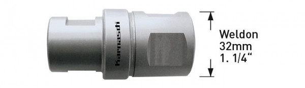 Karnasch Adapter Weldon 32mm, VE: 3 Stück, 201453