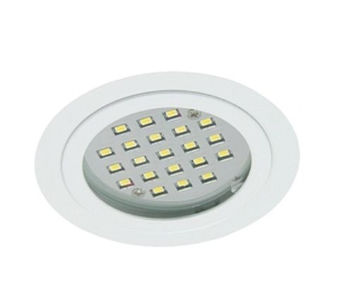 rutec Einbauleuchte LARA rund weiß 2,8W 21 LED, LED55011WW