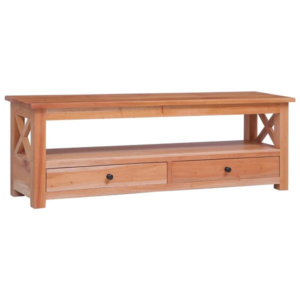 vidaXL TV-Schrank 115x30x40 cm Massivholz Mahagoni, 337081
