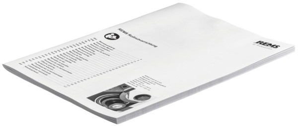 REMS Betriebsanleitung Rollnutvorrichtung, 346010 R