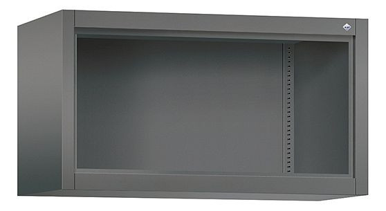 C+P Aufsatzregal Acurado, H500xB930xT400mm, Farbe: Vulkangrau, 9164-000 S10017