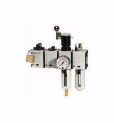 Riegler Wartungsstation SAFETY, bestehend aus Kugelhahn inkl. Schalldämpfer, Anfahrventil und 2-tlg. Wartungseinheit, 100264