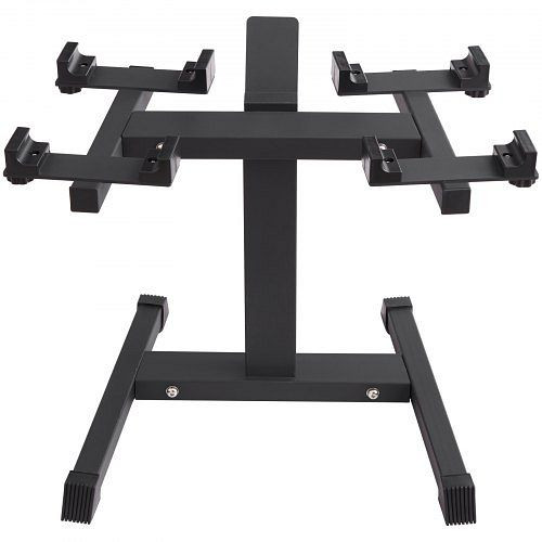 VEVOR Hantelablage 60 x 43 x 50 mm, 136 kg Tragfähigkeit, Gewichteständer, Multifunktional, Hantelscheibenständer mit ipad, DZXYLJTGIPAD0ACDHV0