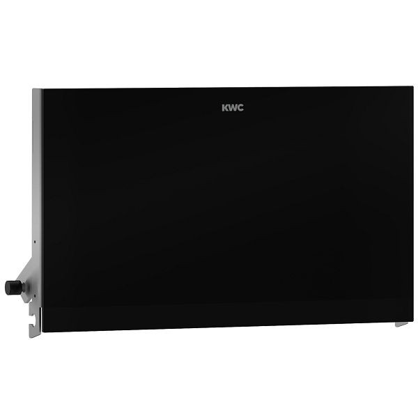 KWC Front Chromnickelstahl, EXOS, ESG schwarz, für EXOS676, 2030034656