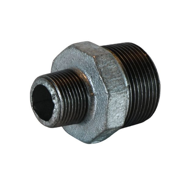 Airpress Reduziernippel 1 1/4" x 3/4" verzinkt – Gewindefitting aus Stahl, D245-5755