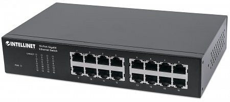INTELLINET 16-Port Gigabit Ethernet Switch, 561068