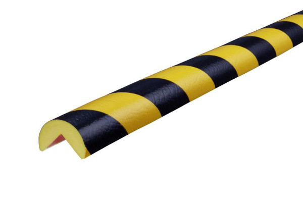 Knuffi Eckschutz, Warn- und Schutzprofil Typ A, gelb/schwarz, 1 Meter, PA-10010