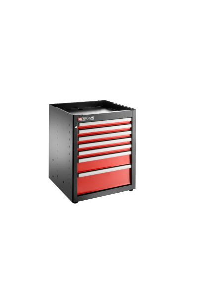 Facom JLS3 EINZELUNTERSCHRANK 7 SCHUBLADEN ROT, JLS3-MBS7T