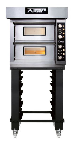 MORETTI Elektro-Pizzaofen iDeck PD 60.60, Standgerät, für Pizzen / Pizzableche, 493060060200-I