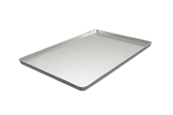 Schneider Ausstell-/Thekenblech "silber", Alu, gebeizt, 320 x 480 x 20 mm, 154051