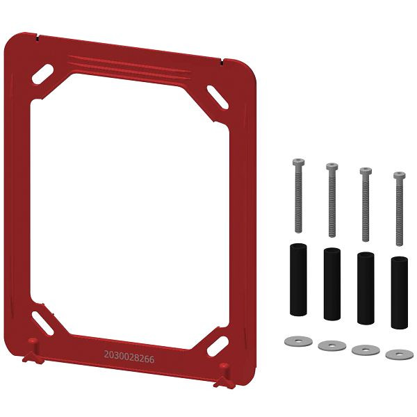 KWC Halterahmen mit Dichtung, komplett mit Befestigungsmaterial, 2030045472, 7612982254765