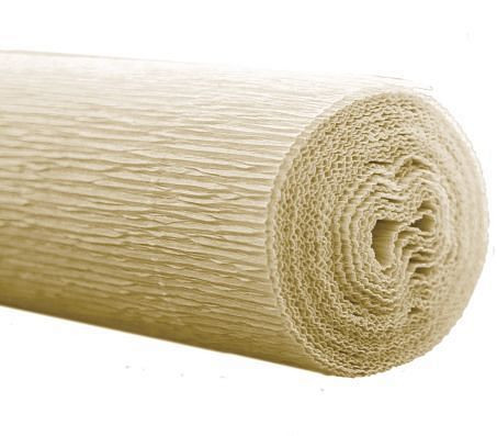Werola Floristen Krepppapier - 50 x 250 cm, champagner, VE: 2,5 m, 794048002