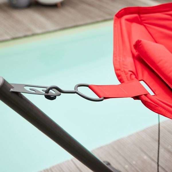 SIENA GARDEN Panama Hngematte Liegeflche rot Stahlgestell anthrazit  N04532 gnstig versandkostenfrei online kaufen: groe Auswahl gnstige  Preise | PROFISHOP.de