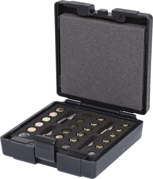 KS Tools MASTER Ölwannen-Gewindereparatur-Satz, 64-teilig, 150.1450