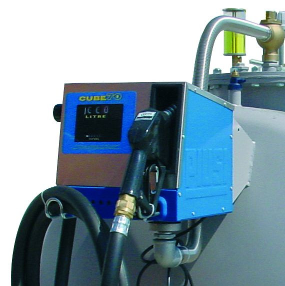 Cemo Stahltank 5000 l nach DIN EN 12285-2 mit CUBE 70 K33, 11941