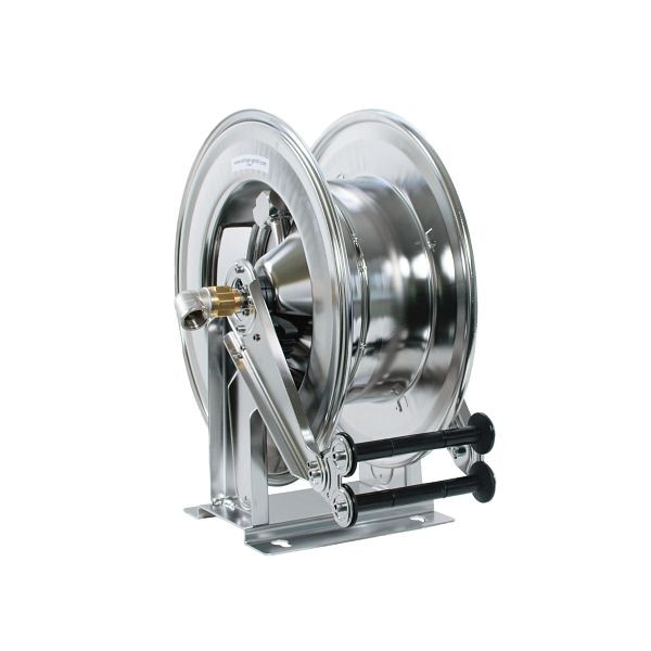 Ebinger Schlauchaufroller OSM 610, Max. 20bar/90°C, Max. 15m - 1"/ 20m - 3/4" PVC-Gewebeschlauch, 1.614.130