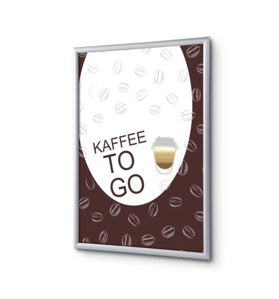 Showdown Displays Klapprahmen A1 Komplettset Kaffee To Go Deutsch, KRA1G25LPPI426