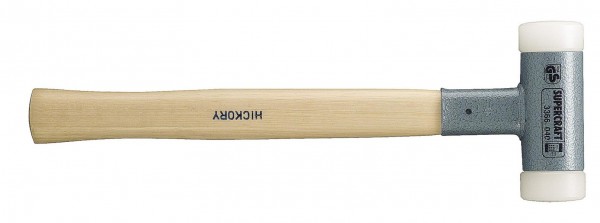 Halder Hammer rückschlagfrei 550g 35mm Nylon Hickory Supercraft, 3366035