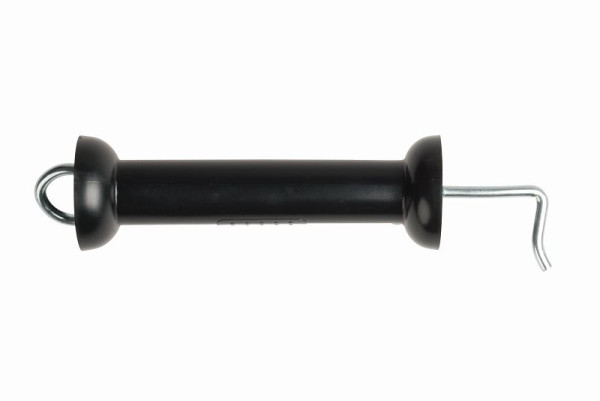 Pulsara Torgriff Typ "N" mit Zugfeder und Haken, schwarz, 055975