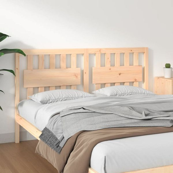 vidaXL Bett-Kopfteil 155,5x4x100 cm Massivholz Kiefer, 818575