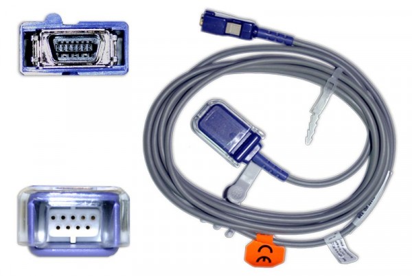 Golmed SpO²-Adapterkabel, zu GE Critkon/Nellcor auf OxiMax, GS 1011D