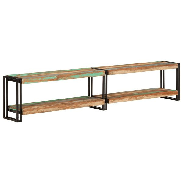 vidaXL TV-Schrank 200x30x40 cm Massives Altholz, 356182