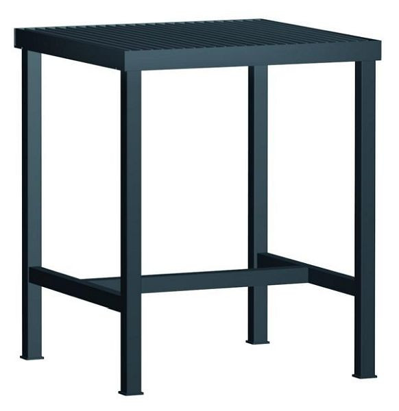 KLW Schweißtisch, 700 x 700 x 850 mm, ganze Arbeitsfläche als Rost gebaut, WPS03N-0700-001