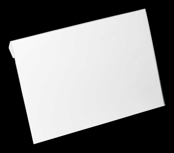 DURABLE Kennzeichnungstasche HARD COVER mit Falz, A4 quer, transparent, 10 Stück, 1163 19