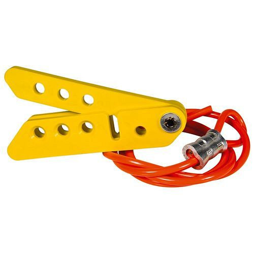 DENIOS Scissor-Lok mit Kabel, Länge 0,91 m, 311856, 754473666460