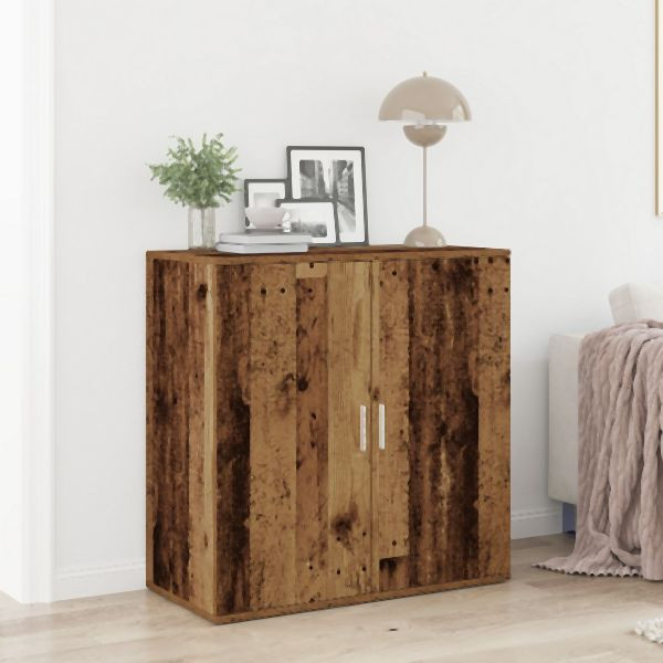 vidaXL Sideboard Alte Holz 79x38x80 cm Ingenieurholz, 862267