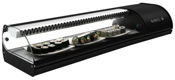 Neumärker Royal Cooling Sushi 4, 4x GN 1/3 x 40 mm, Kompressor rechts, 05-70504BK