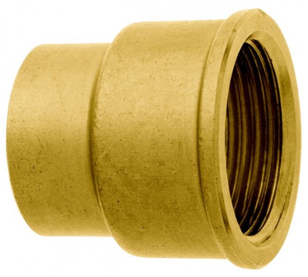 GEKA-Reduzier-Gewindemuffe, IG G 3/4" x G 1/2" MS, VE: 10 Stück, 75.2105