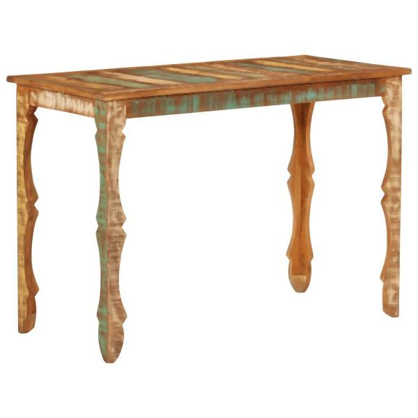 vidaXL Esstisch 110x52x76 cm Altholz Massivholz, 354996