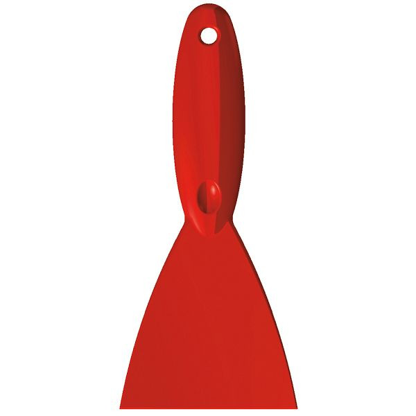 Haug Bürsten Spachtel, rot 250 x 110 x 18 mm, PP, VE: 10 Stück, T89231