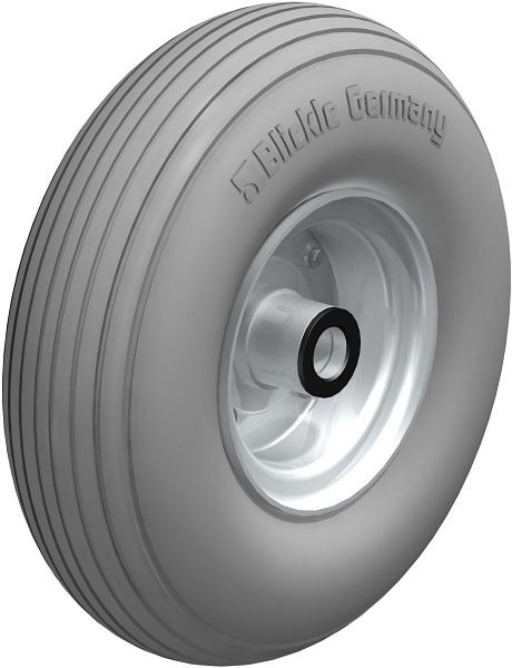 Blickle P 265/20-75R-SG Rad, Luftreifen, Grau, 307355