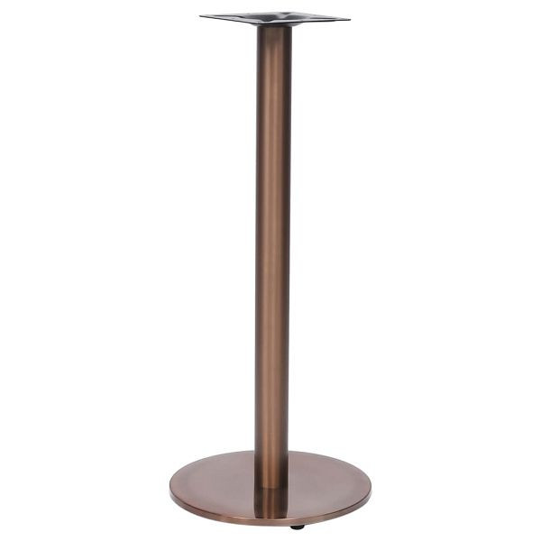 vidaXL Bistrotisch-Gestell Golden Ø45x107 cm Edelstahl, 325443