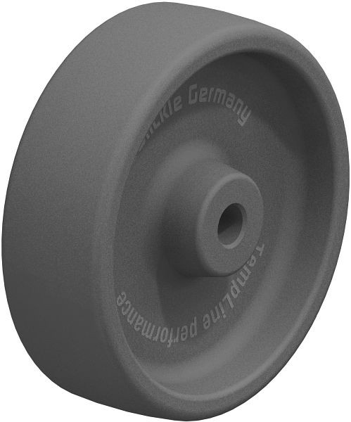 Blickle POHI 125/12G Rad aus Polyamid, Grau, 746544