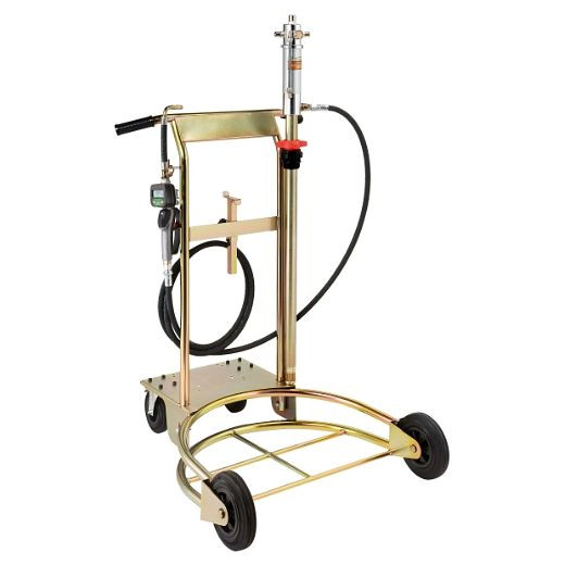 ELMAG DL-Ölabgabegerät fahrbar PREMIUM OIL PUMP, STANDARD, inkl. DL-Ölpumpe POP 600/130, 2m Schlauch & Ölpistole mit Digitalzählwerk, 33100