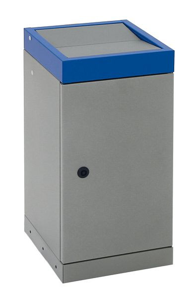 stumpf Abfalltrennung ProTec-Plus, graualu/5010, verzinkter Innenbehälter, 30 Liter, 607-030-0-2-510