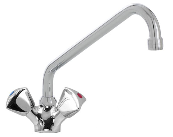 KBS Knebel-Mischbatterie mit Schwenkhahn 3/8 Zoll Wasseranschluß, 20911017