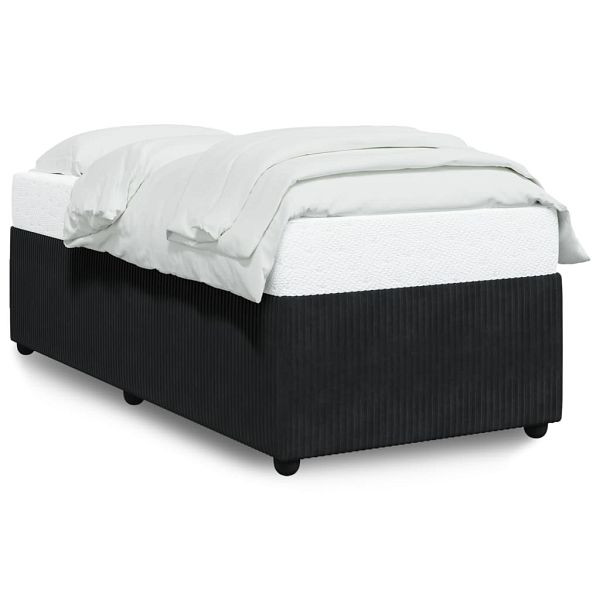 vidaXL Bettgestell Schwarz 80x200 cm Samt, Top-Qualität, 3284972